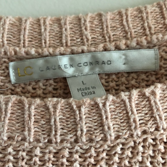 Lauren Conrad cable knit sweater - Picture 2 of 3
